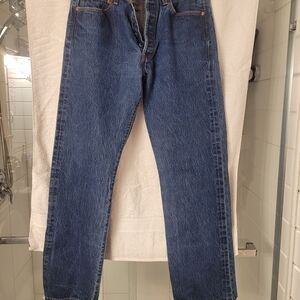 Levi's Men's Straight Blue Jeans